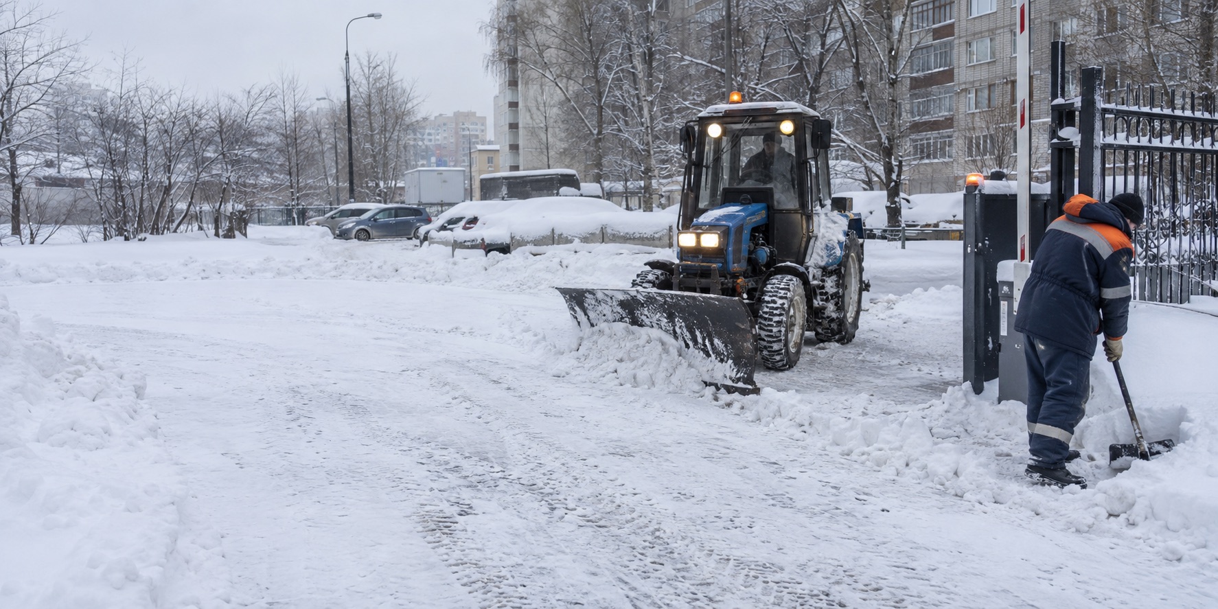 Механизированная уборка снега